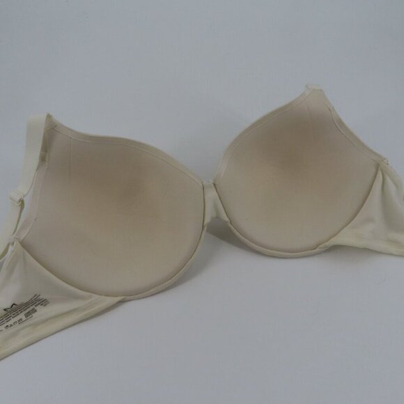 Maidenform 42B 09436 Everyday Full Coverage Cushioned Underwire Bra Ivory White - Picture 10 of 15